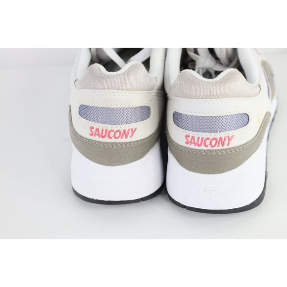 New Saucony Womens Size 9 Retro Shadow 6000 Running Jogging Shoes Gray Purple - Picture 7 of 12